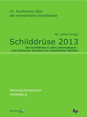 cover image of Schilddrüse 2013. Henning-Symposium